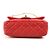 Borsa a spalla a doppia catena trapuntata con gioielli Chanel Rosa Rosso - vista 5