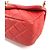 Borsa a spalla a doppia catena trapuntata con gioielli Chanel Rosa Rosso - vista 6