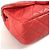 Borsa a spalla a doppia catena trapuntata con gioielli Chanel Rosa Rosso - vista 7