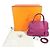 Borsa Hermès Bolide 31 Porpora - vista 10