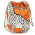 Hermès Pochette Multi-Pouch Musardine in Seta Arancione Hermes