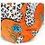 Hermès Pochette Multi-Pouch Musardine in Seta Arancione Hermes - vista 6