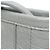 Balenciaga BARBES 672983 Lederhandtasche in Hellgrau - Ansicht 10