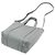 Balenciaga BARBES 672983 Lederhandtasche in Hellgrau - Ansicht 3