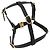 Gucci Interlocking G Dog Harness Black