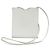 Borsa a Spalla in Pelle di Capra Onimaitou di Hermès Bianco