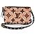 Pochette Doppia Zip Clafity LV M69488 di Louis Vuitton Marrone Nero Bianco