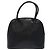 Céline Sac à main en cuir avec logo circulaire Celine Noir - vue 2
