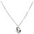 Collar Péndulo CD Christian Dior Metal Plata - vista 3