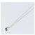 Collar Péndulo CD Christian Dior Metal Plata - vista 5