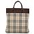 Borsa tote in nylon Nova Check di Burberry Beige - vista 2