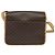 Céline Borsa a Spalla Celine Macadam in Pelle PVC Marrone - vista 2