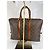 Porte-documenti da viaggio business Louis Vuitton con dustbag in pelle marrone 289 - vista 4
