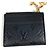 Estuche para tarjetas Monogram Empreinte Louis Vuitton Negro - vista 2