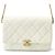 Chanel Matelasse White Shoulder Bag