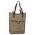 Gucci Vintage Web Strap Tote aus beschichtetem GG-Canvas Beige