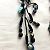 Orecchini a clip Philippe Ferrandis Metallo Nero Swarovski Perle Metallico - vista 4