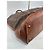 Grande borsa shopper in pelle marrone Louis Vuitton - vista 12