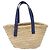 Borsa Tote Loewe in Raffia Media Beige - vista 2