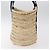 Borsa Tote Loewe in Raffia Media Beige - vista 3