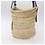 Borsa Tote Loewe in Raffia Media Beige - vista 4