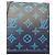 Louis Vuitton EDIZIONE LIMITATA Keepall Blu Teal River Bandoulière 50 Monogram Shadow Blu navy Blu chiaro Blu scuro - vista 6