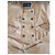 Giorgio Armani Lederjacke Beige