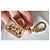 Charm per borsa Louis Vuitton Monogramma Camel Oro Beige D'oro Metallico Carne Gold hardware Cammello - vista 8