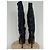 Dior Hermitage black leather tall boots - view 4