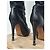 Dior Hermitage black leather tall boots - view 6