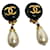 Orecchini Chanel Coco Mark D'oro Metallico  - vista 5