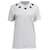 Camiseta de algodón blanco bordada con estrellas Givenchy Crudo  - vista 1