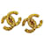 Orecchini Coco Mark di Chanel D'oro Metallico  - vista 5