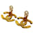 Orecchini Coco Mark di Chanel D'oro Metallico  - vista 7