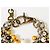 Raro splendido bracciale DOLCE & GABBANA acciaio con sfere e perle di vari colori e dimensioni Argento Multicolore - vista 12