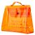 Hermès Vinyl Kelly Handtasche Orange - Ansicht 2