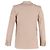 Max Mara Unno Single-Breasted Blazer with Pockets in Beige Wool - view 3