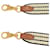 Trim Hermès Sangle Cordage 50 mm Bag Straps in Multicolor Canvas Multiple colors  - view 3