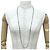 Collana Christian Dior Argento Metallico - vista 2