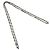 Collana Christian Dior Argento Metallico - vista 5