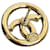 Orecchini Chanel Coco Mark D'oro Metallico  - vista 3