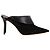 Autre Marque Mule con tacco a punta Malone Souliers in suede nero e pelle
