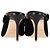 Autre Marque Mule con tacco a punta Malone Souliers in suede nero e pelle - vista 5