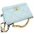 Borsa a spalla 2 in 1 in pelle di agnello Chanel 19 Verde - vista 7
