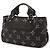 Céline Celine Boogie Bag aus Denim-Leder Schwarz - Ansicht 2