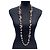 Timeless Collana in metallo Chanel CC D'oro Metallico - vista 3