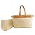 Borsa Herbag Cabas Toile Ash di Hermès Marrone Beige