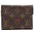Portafoglio Trifold Monogram Victorine Louis Vuitton Marrone