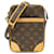 Louis Vuitton Monogram Coated Canvas Shoulder Bag Brown Cloth  ref.2569099