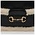 Borsa Piccola Horsebit 1955 in Pelle e Shearling Gucci Nero - vista 10